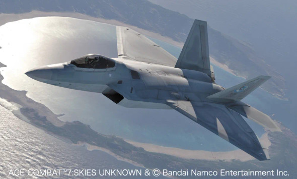 Hasegawa 1/48 F-22 Raptor "Mobius 1 (IUN)" [Ace Combat 7 Skies Unknown]