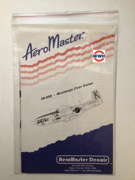 AMA48-099 - Aero Master Decals 1/48 Mustangs Over Korea