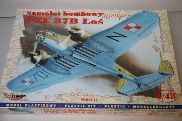 MIR48132 - Mirage Hobby 1/48 Pzl 37B Los - WWWEB10113347