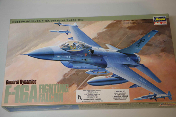 HASV001 - Hasegawa 1/48 F-16A Fighting Falcon General Dynamics  - WWWEB10113348