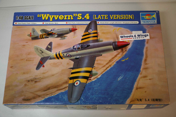 TRP02820 - Trumpeter 1/48 Wyvern S.4 (Late Version) - WWWEB10113358
