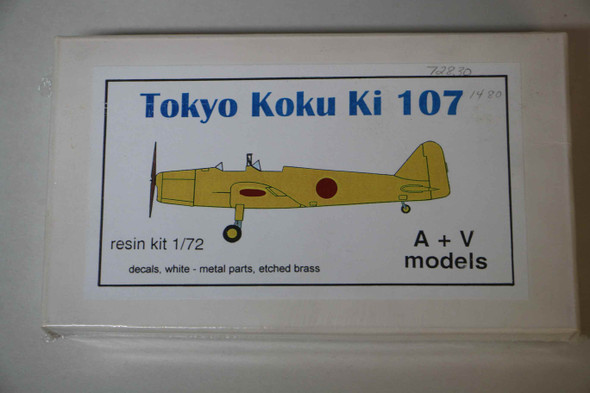 AVM72830 - A+V Models 1/72 Tokyo Koku Ki 107 - WWWEB10113395