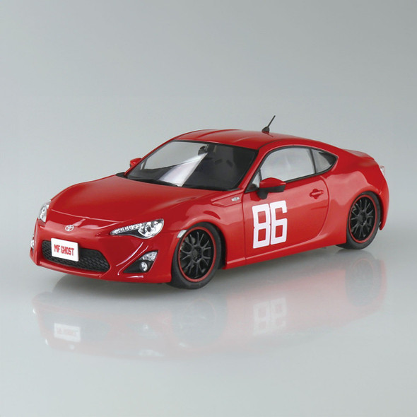 AOS06782 Aoshima 1/24 MF GHOST #1, Katagiri Kanata Zn6 Toyota 86 Comics Vol.1 Odawara Pikes Peak Ver.