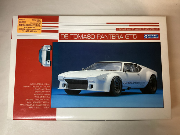 GUNG-129 - Gunze Sangyo 1/24 De Tomaso Pantera GT5 - WWWEB10113578