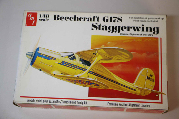 AMTT638 - AMT 1/48 Beechcraft G17S Staggerwing - WWWEB10113634