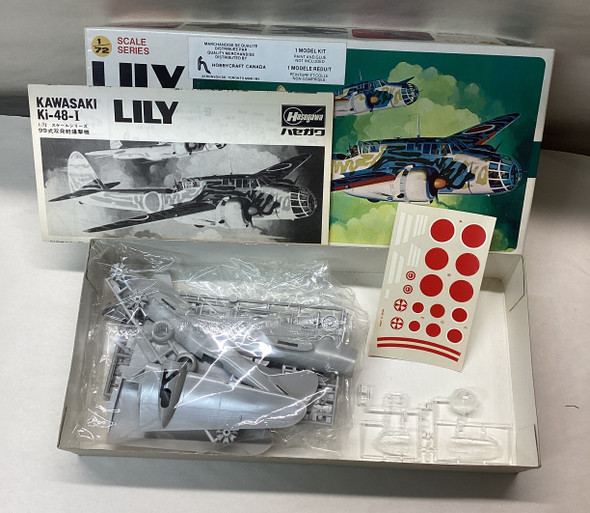 HASE012 - Hasegawa 1/72 Kawasaki Ki-48-I Lily - WWWEB10113650