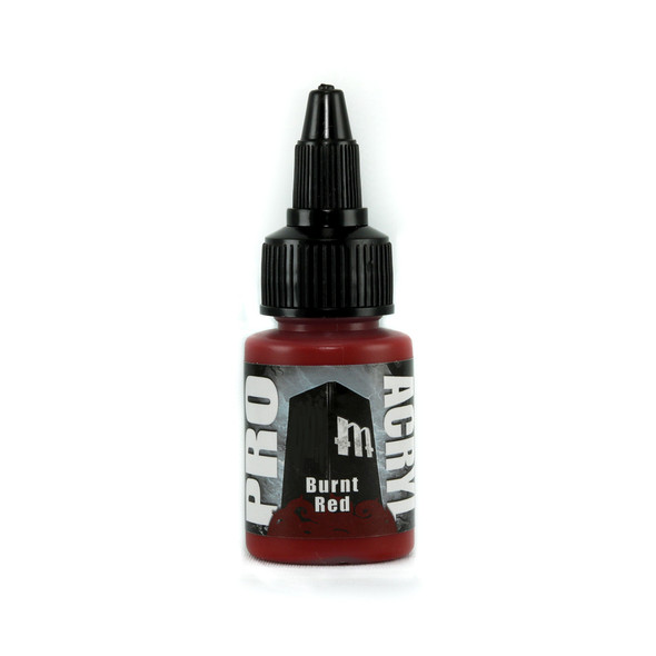 MNMMPA008 - Monument Hobbies Pro Acryl Burnt Red 22ml Acrylic