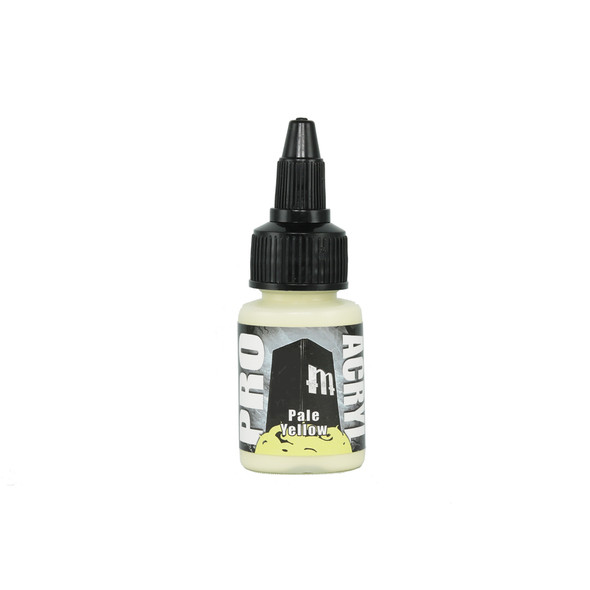 MNMMPA060 - Monument Hobbies Pro Acryl Pale Yellow 22ml Acrylic