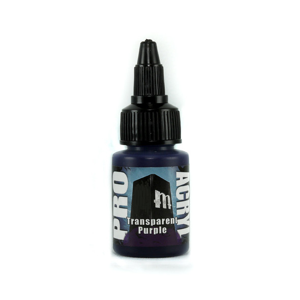 MNMMPA051 - Monument Hobbies Pro Acryl Transparent Purple 22ml Acrylic