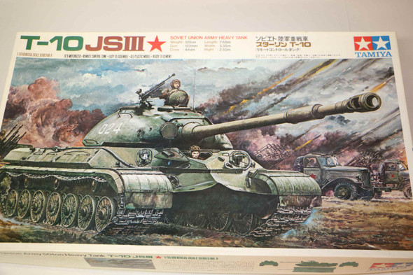 TAMMT209 - Tamiya 1/35 Soviet T-10 JS III Heavy Tank - WWWEB10113811