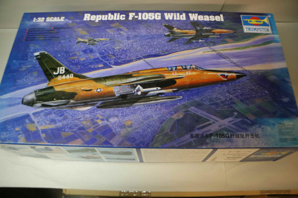 1/32 Republic F-105G Wild Weaselう Trumpeter 1:32 F-105G Wild Weasel Build Thread - Aircraft