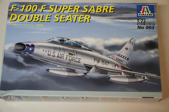 ITA003 - Italeri 1/72 F-100 F Super Sabre 2 Seater - WWWEB10113989