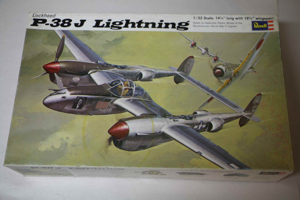 Revell 1/32 P-38J Lightning 4700 - Sealed Mint - Wheels & Wings
