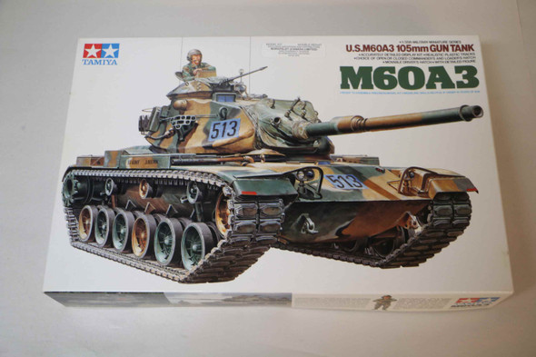 TAM35140 - Tamiya 1/35 M60A3 105mm Gun Tank - WWHP111013