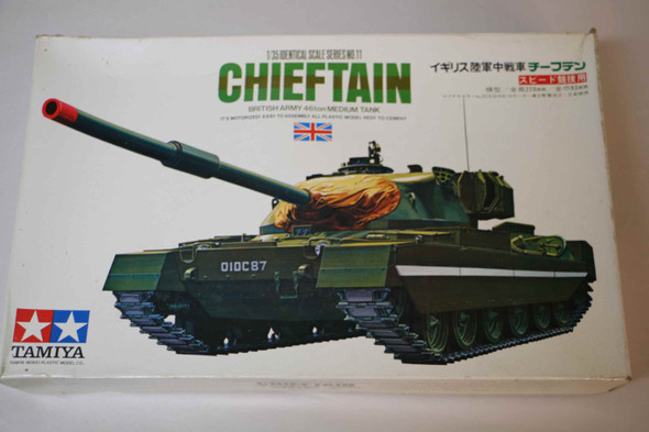 DTW108 - Tamiya 1/25 Motorized Royal Army 46ton Medium Tank Chieftain