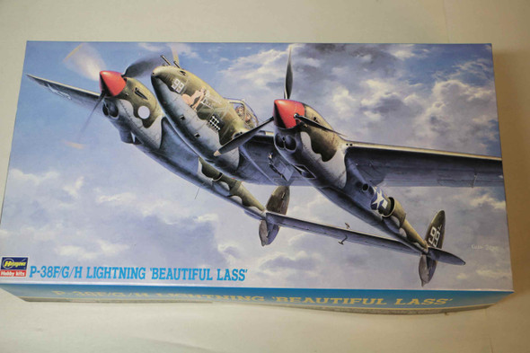 HAS09103 - Hasegawa 1/48 P-38F/G/H Lightning 'Beautiful Lass' (JT3) - WWWEB10114510