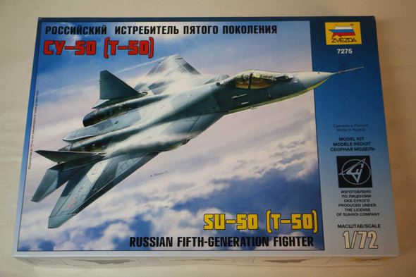 ZVE7275 - Zvezda 1/72 Russian Su-50 (T-50) 5th Generation Fighter - WWWEB10114873