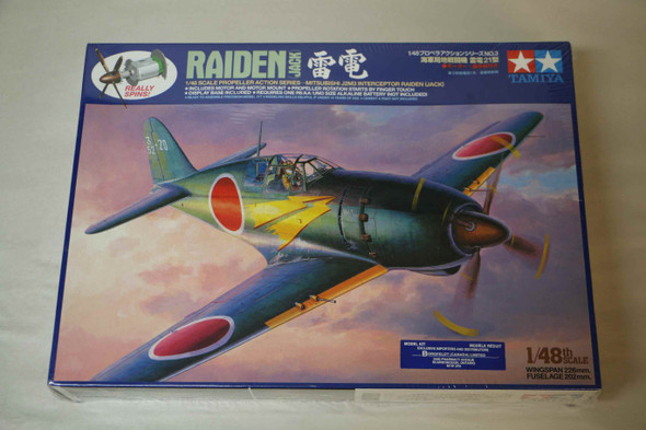 TAM61503 - Tamiya 1/48 J2M3 Raiden Jack with Motorized Propeller - WWWEB10114906