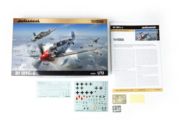 EDU70159 - Eduard 1/72 Bf 109G-6 ProfiPACK