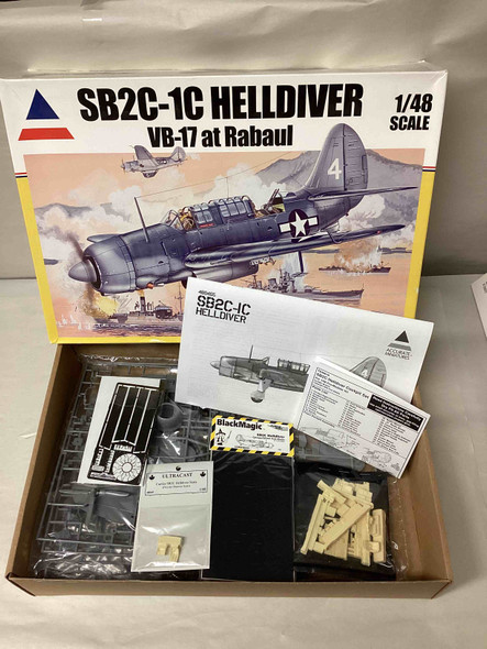 ACC480405 - Accurate Miniatures 1/48 SB2C-1C Helldiver VB-17 at Rabaul - WWWEB10115067