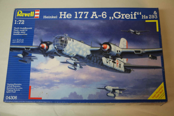 RAG04306 - Revell 1/72 Heinkel He 177 A-6 Greif & HS 293 - WWWEB10115116