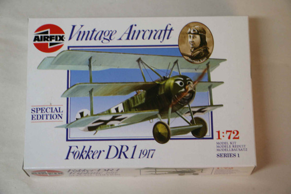 AIR01074 - Airfix 1/72 Fokker DR1 Triplane - WWWEB10115126