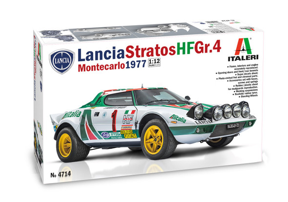 HAS25232 - Hasegawa 1/24 Lancia Stratos 1977 Monte-Carlo Rally
