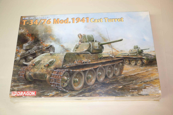 DRA6418 - Dragon - 1/35 T34/76 Mod. 1941 Tank w/Cast Turret WWWEB10115511