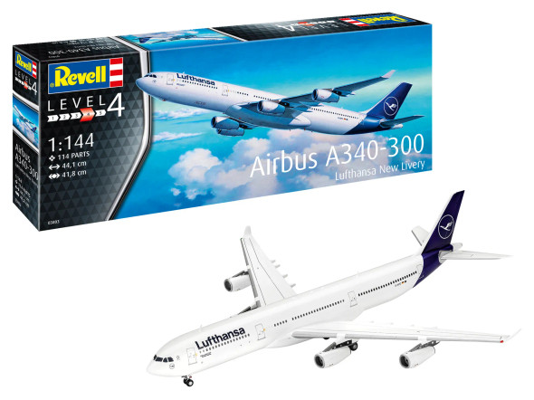 RAG03891 - Revell - 1/144 Boeing 747-8 Lufthansa New Livery