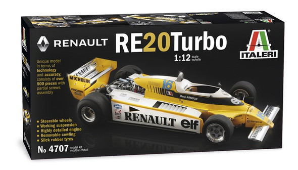 791 - Heller 1/12 Renault RE20/RE23 PREOWNED