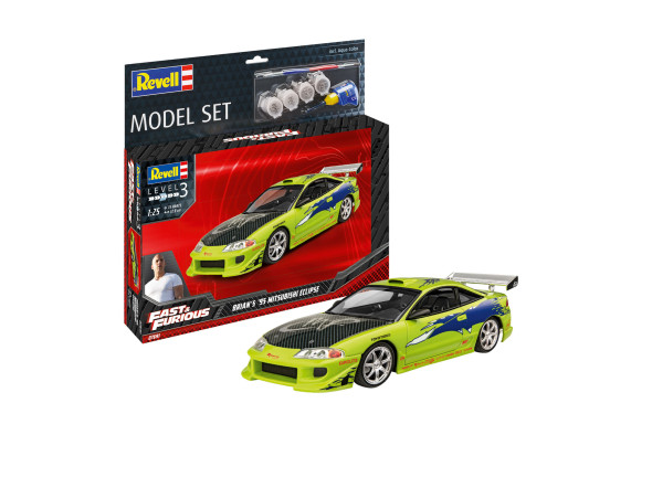 RAG07691 - Revell - 1/25 Fast &Furious Brian's 95 Mitsubishi Eclpse