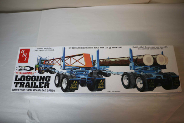 AMT-628 - AMT 1/25 Peerless 'Roadrunner' Logging Trailer - WWWEB10116172
