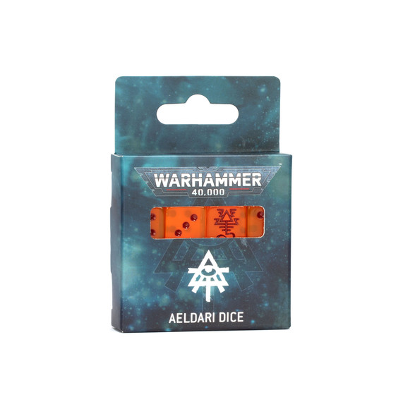 GAM42-17 - Games Workshop Warhammer 40K Iron Warriors Dice Set