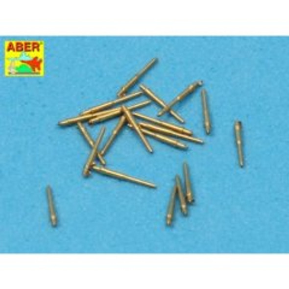 ABE350L25 - ABER 1/350 28mm Barrels for US Navy Ships