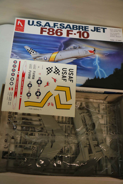 HOBHC1383 - Hobbycraft 1/72 U.S.A.F. Sabre Jet F-86F-10 - Preowned 116453 HOBHC1383 - Hobbycraft 1/72 U.S.A.F. Sabre Jet F-86F-10 - Preowned 116453
