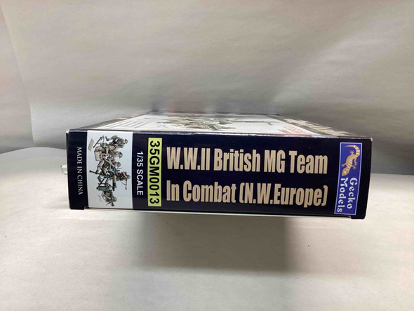 GEC35GM0013 - Gecko Models 1/35 WWII British (Commonwealth) MG Team in Combat - Pre-owned 10116642