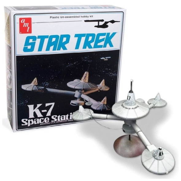 AMT1415 - AMT 1/7600 STAR TREK K-7 SPACE STATION