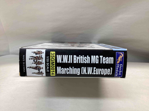 GEC35GM0014 - Gecko Models 1/35 WWII British MG Team Marching (N.W.Europe) - Pre-owned 10116705