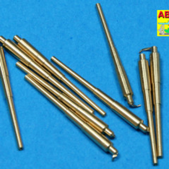 ABE700L11 - ABER 1/700 406mm Long Barrels for Turrets without Antiblast Covers for USS Ships