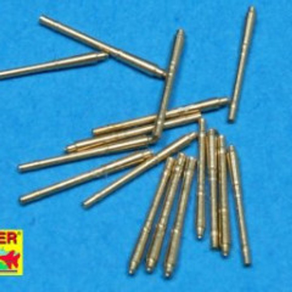 ABE700L19 - ABER 1/700 152mm Barrels for Ships Nelson & Rodney - 12pcs