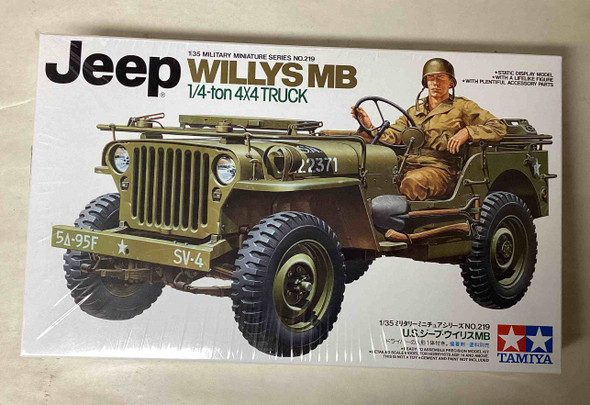 TAM35219 - Tamiya 1/35 Jeep Willys MB 1/4-ton 4x4 - Pre-owned 10116851