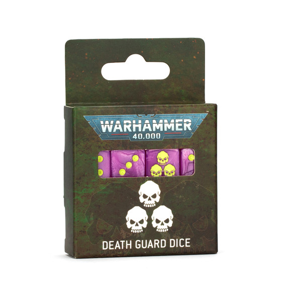 GAM42-17 - Games Workshop Warhammer 40K Iron Warriors Dice Set