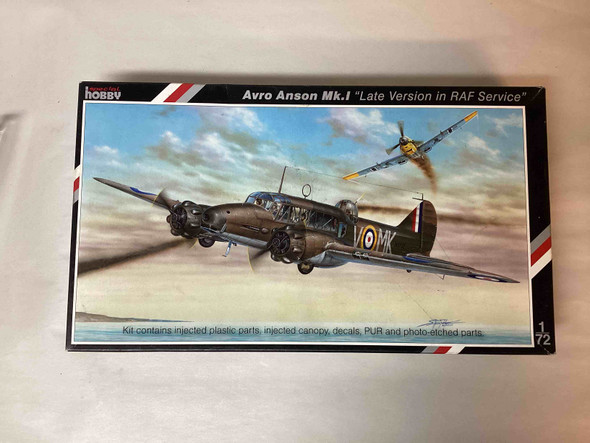 SPESH72074 - Special Hobby 1/72 Avro Anson Mk.I Late RAF Version - Pre-owned 10117065