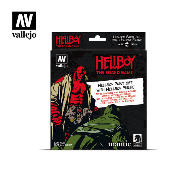 VLJ70187 - Vallejo Hellboy Paint Set 8pcs