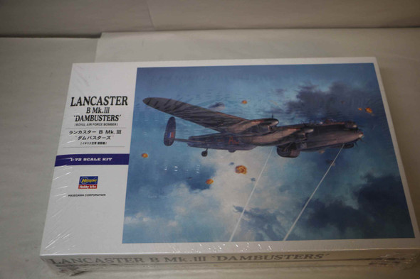 HAS00554 - Hasegawa - 1/72 Lancaster B Mk.III 'Dambusters' Royal Air Force Bomber Pre-owned 10118057