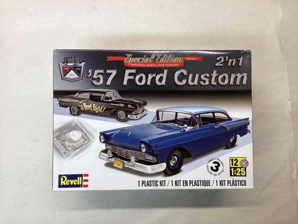 RMX85-4283 - Revell 1/25 '57 Ford Custom 2'n 1 - PREOWNED10117366