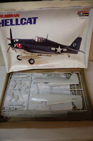 MAH1081 - Minicraft Hasegawa 1/32  Grumman Hellcat  Pre-owned 10118248
