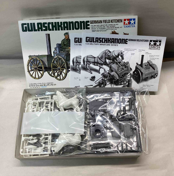 TAM35103 - Tamiya - 1/35 Gulaschkanone German Field Kitchen - Pre-owned10118254