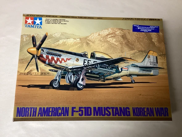 TAM61044 - Tamiya - 1/48 North American F-51D Mustang Korean War - PREOWNED10118404