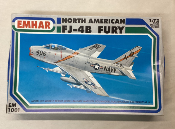 EMHEM1001 - Emhar 1/72 North American FJ-4B Fury” - PREOWNED10118563